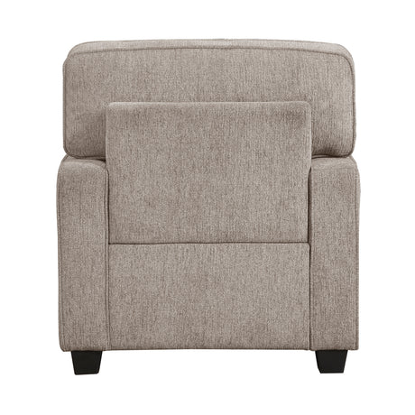 Frances Brown Living Room Set from Homelegance - Luna Furniture