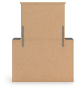 Frandern Full Bookcase Bed, Dresser and Mirror from Ashley - Luna Furniture