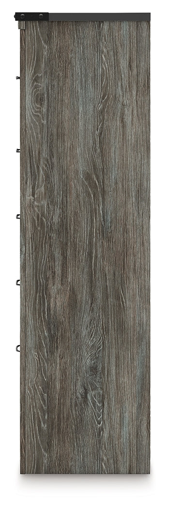 Frandern Gray Chest of Drawers from Ashley - Luna Furniture