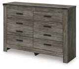 Frandern Gray Dresser from Ashley - Luna Furniture