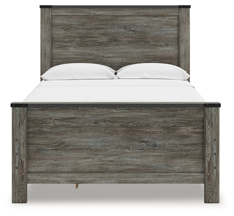 Frandern Gray Full Storage Platform Bed with 2 Drawers from Ashley - Luna Furniture