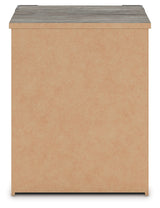 Frandern Gray Nightstand from Ashley - Luna Furniture