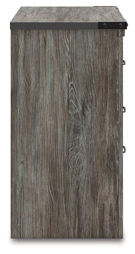 Frandern Gray Nightstand from Ashley - Luna Furniture