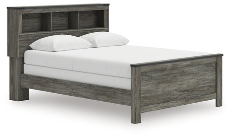 Frandern Queen Bookcase Bed, Dresser and Mirror from Ashley - Luna Furniture