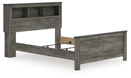 Frandern Queen Bookcase Bed, Dresser and Mirror from Ashley - Luna Furniture