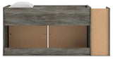 Frandern Twin Loft Bed with Bookcase Storage from Ashley - Luna Furniture
