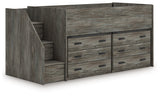 Frandern Twin Loft Bed with Drawer Storage from Ashley - Luna Furniture