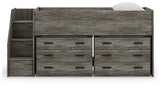 Frandern Twin Loft Bed with Drawer Storage from Ashley - Luna Furniture