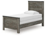 Frandern Twin Panel Bed, Dresser and Mirror from Ashley - Luna Furniture