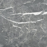 Franklin Gray and Dark Oak 59-inch Round Dining Table from Coaster - Luna Furniture