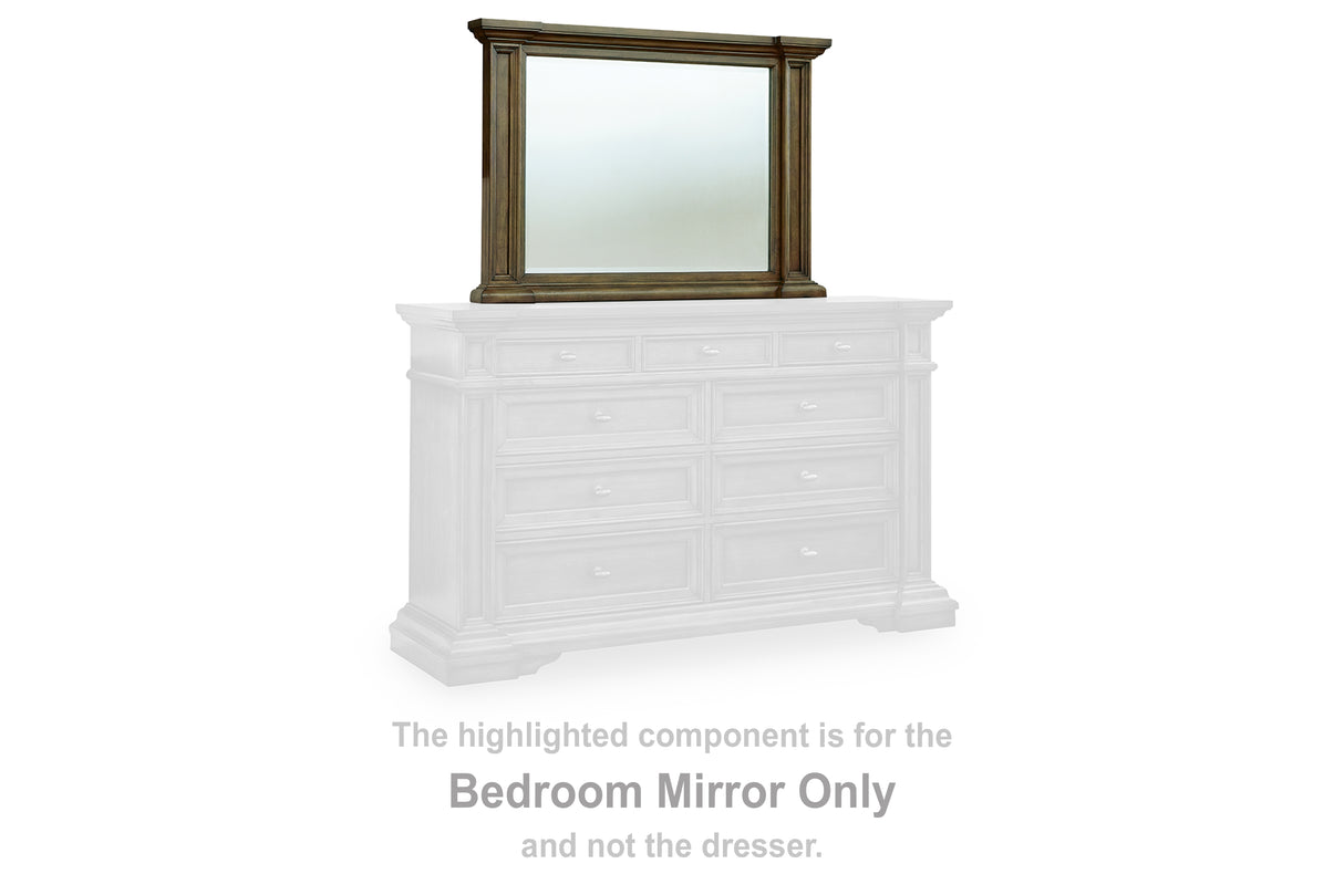 Frantanna Brown Bedroom Mirror from Ashley - Luna Furniture