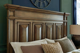 Frantanna Brown California King Panel Storage Bed from Ashley - Luna Furniture