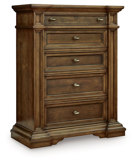 Frantanna Brown Chest of Drawers from Ashley - Luna Furniture