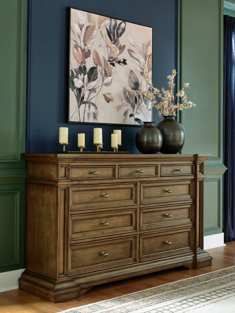 Frantanna Brown Dresser from Ashley - Luna Furniture