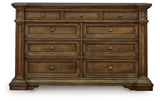 Frantanna Brown Dresser from Ashley Furniture - Luna Furniture