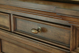 Frantanna Brown Dresser and Mirror from Ashley Furniture - Luna Furniture