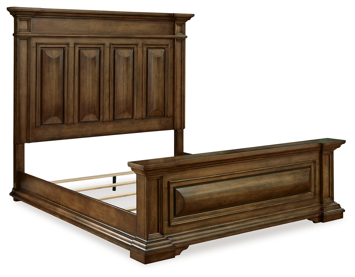 Frantanna Brown King Panel Bed from Ashley Furniture - Luna Furniture