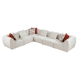 9669CN*63CR3AC (6)6-Piece Modular Sectional from Homelegance - Luna Furniture