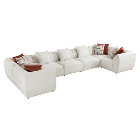 9669CN*74CR3AC (7)7-Piece Modular Sectional from Homelegance - Luna Furniture