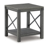 Freedan Coffee Table with 1 End Table in Grayish Brown from Ashley - Luna Furniture
