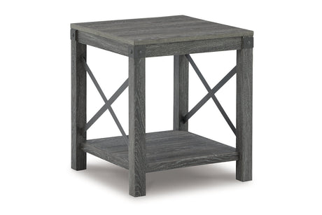 Freedan Grayish Brown Coffee Table and 2 End Tables from Ashley - Luna Furniture