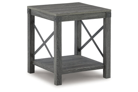 Freedan Grayish Brown Lift-top Coffee Table, 2 End Tables and Console from Ashley - Luna Furniture