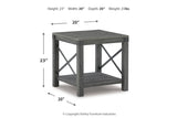 Freedan Grayish Brown Lift-top Coffee Table, 2 End Tables and Console from Ashley - Luna Furniture