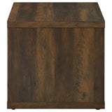 Frisco Dark Pine Square Engineered Wood Side End Table from Coaster - Luna Furniture