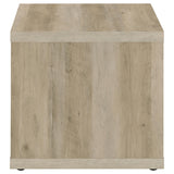 Frisco Distressed Pine Square Engineered Wood Side End Table from Coaster - Luna Furniture