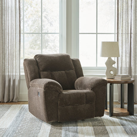 Frohn Chocolate Recliner from Ashley - Luna Furniture