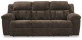 Frohn Chocolate Reclining Sofa from Ashley - Luna Furniture