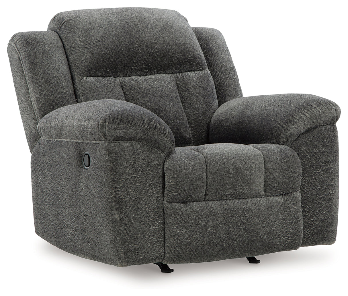 Frohn Graphite Recliner from Ashley - Luna Furniture