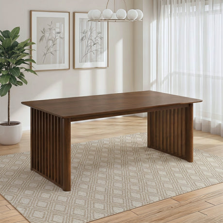 Frontignan Walnut Rectangular Dining Table from Ashcroft Furniture - Luna Furniture
