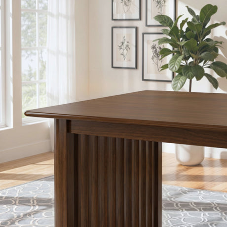 Frontignan Walnut Rectangular Dining Table from Ashcroft Furniture - Luna Furniture