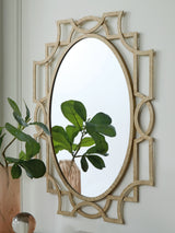 Fulkmore Antique Gold Finish Accent Mirror from Ashley - Luna Furniture