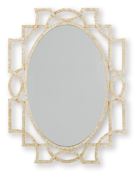 Fulkmore Antique Gold Finish Accent Mirror from Ashley - Luna Furniture