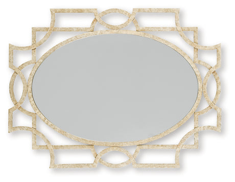Fulkmore Antique Gold Finish Accent Mirror from Ashley - Luna Furniture