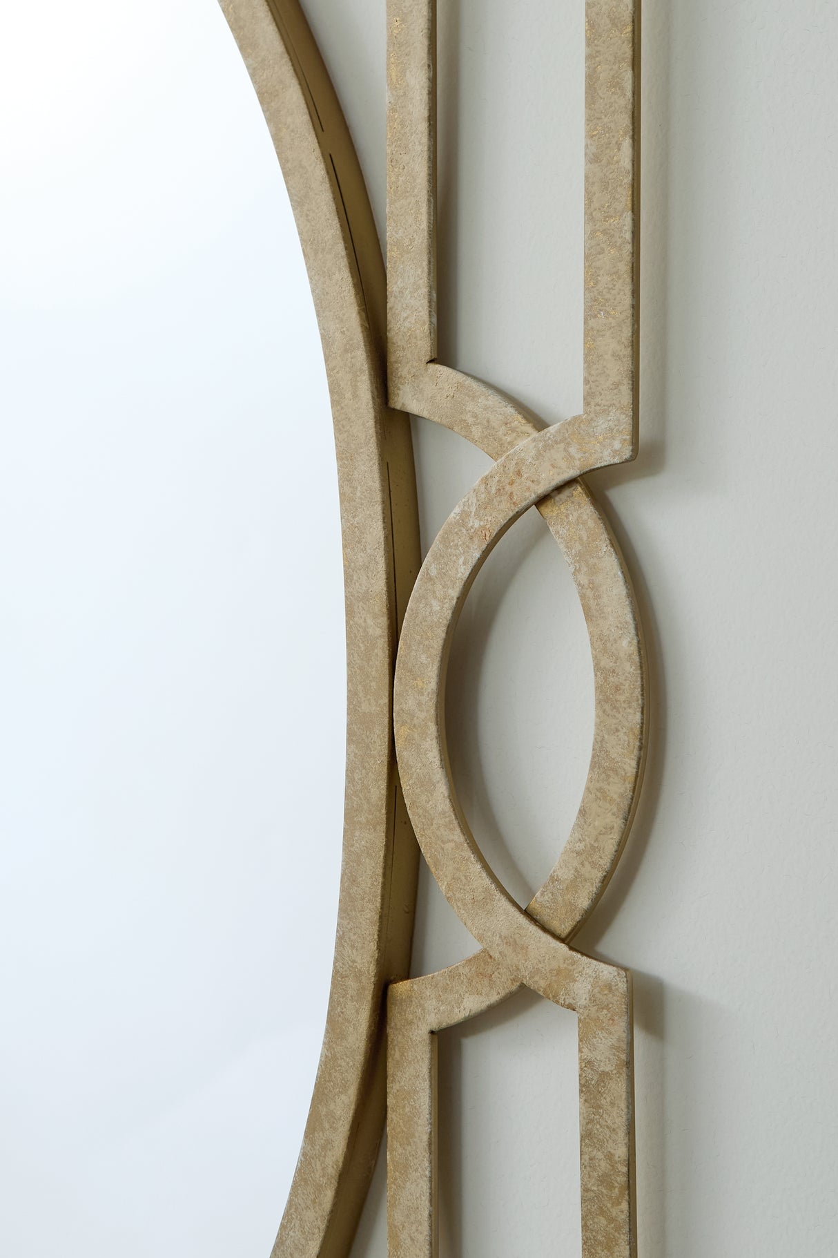 Fulkmore Antique Gold Finish Accent Mirror from Ashley - Luna Furniture