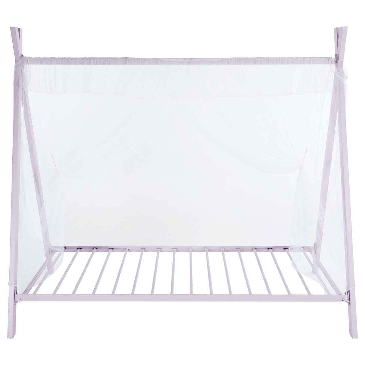 Fultonville Pink Metal Twin Tent Bed with 7-inch Mattress from Coaster - Luna Furniture