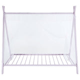 Fultonville Pink Metal Twin Tent Bed with 7-inch Mattress from Coaster - Luna Furniture