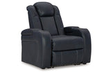 Fyne-Dyme Sapphire Power Reclining Sofa, Loveseat and Recliner from Ashley - Luna Furniture