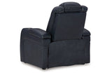Fyne-Dyme Sapphire Power Reclining Sofa, Loveseat and Recliner from Ashley - Luna Furniture