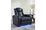 Fyne-Dyme Sapphire Power Reclining Sofa, Loveseat and Recliner from Ashley - Luna Furniture