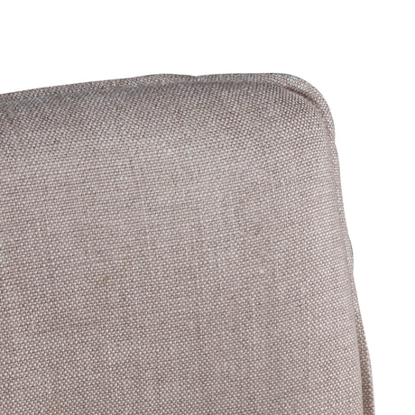 Buddy 20" Counter Chair in Beige Linen with Dark Legs from Home Trends & Design - Luna Furniture