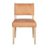 Maya 21" Dining Chair in Antique Leather with Napoleon Legs from Home Trends & Design - Luna Furniture