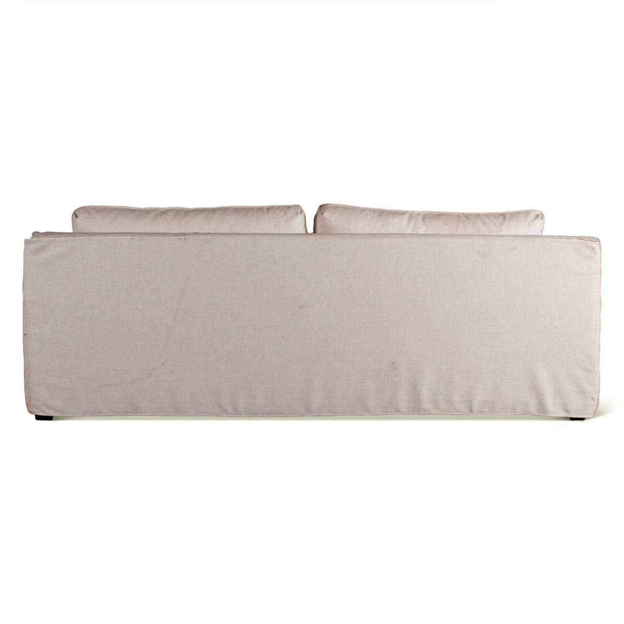 Gatsby Palladium Sofa in White Linen Slipcover from Home Trends & Design - Luna Furniture