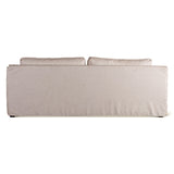 Gatsby Palladium Sofa in White Linen Slipcover from Home Trends & Design - Luna Furniture