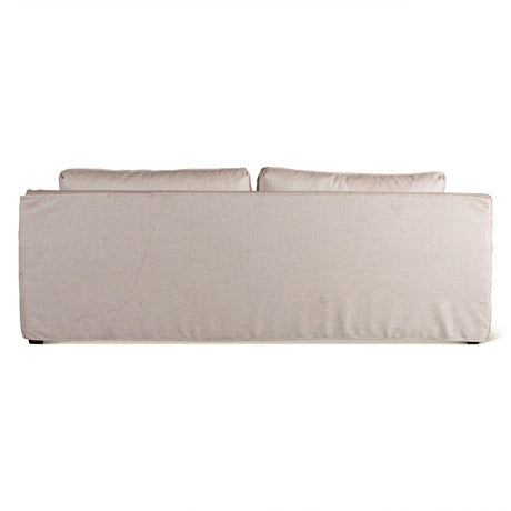 Gatsby Palladium Sofa in White Linen Slipcover from Home Trends & Design - Luna Furniture