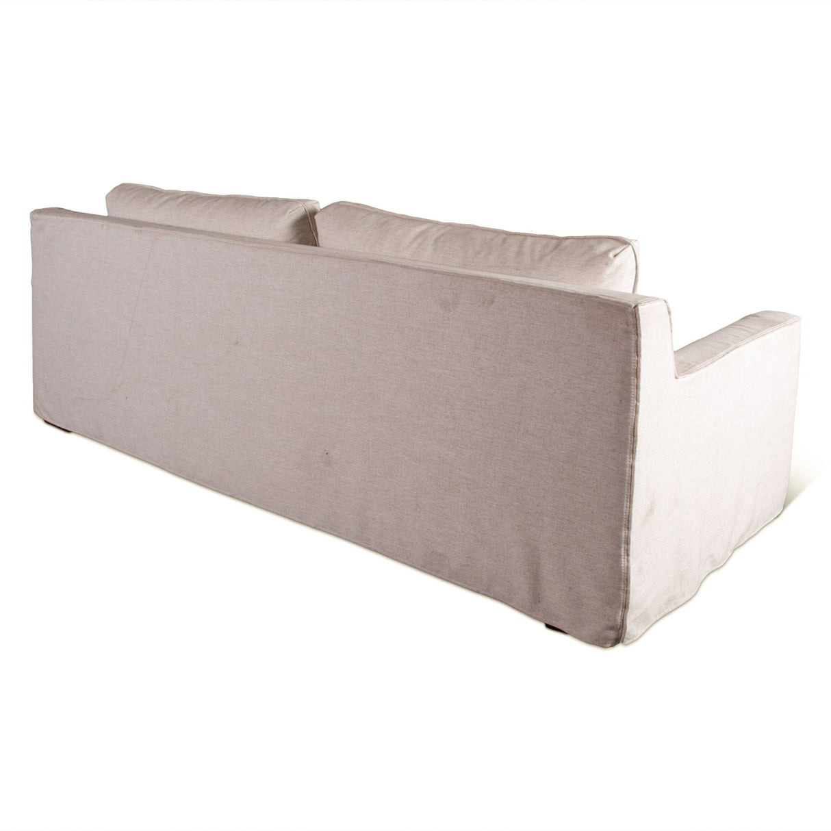 Gatsby Palladium Sofa in White Linen Slipcover from Home Trends & Design - Luna Furniture