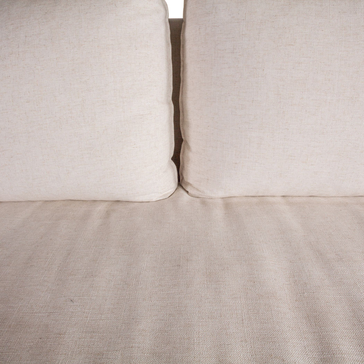 Gatsby Palladium Sofa in White Linen Slipcover from Home Trends & Design - Luna Furniture